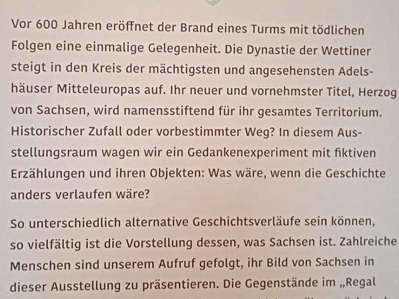 Schloss Albrechtsburg Meissen zur Wanderdynastie Familie Thränert