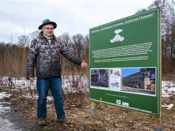 Neuer Lehrpfad auf den Spuren des Chemnitzer Vulkans und des ersten Bürgerparks im Chemnitzer Zeisigwald